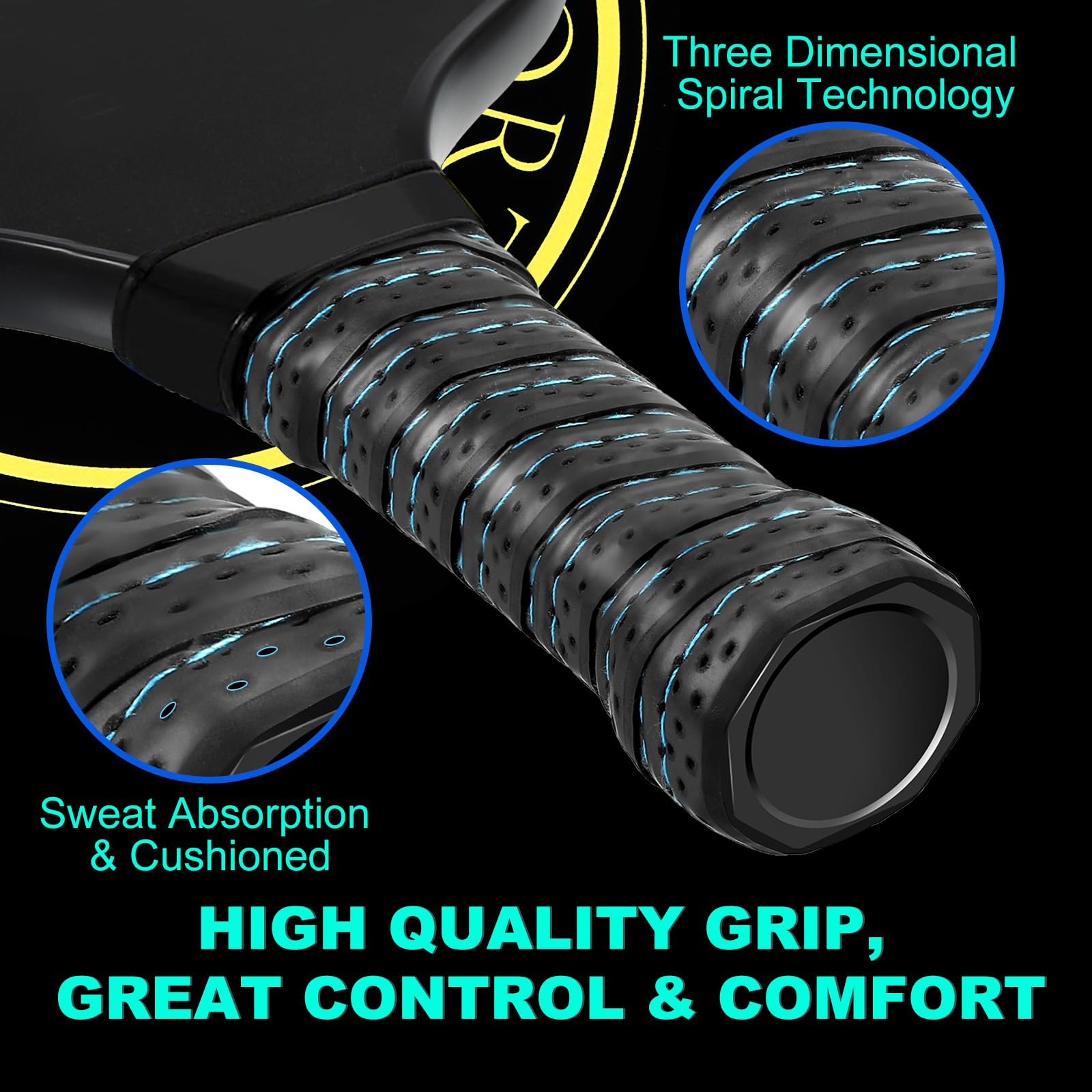 Amazon | PATIKIL ピックルボールパドル 2セット 米国ピックルボール